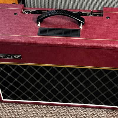 Vox AC10C1 10W 1X10 Combo Amp Classic Vintage Red 2024 - Vintage Red image 2
