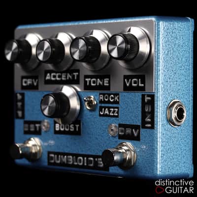 Shin's Music Dumbloid EJ Boost Overdrive Pedal - Blue Hammer | Reverb