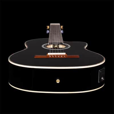 Ortega Family Series Pro Solid Top Acoustic-Electric Nylon Classical Guitar w/ Bag image 11