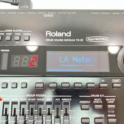Roland TD-30 Electric Drum Brain Module V-Drum TD30 - USA Seller !!! image 9