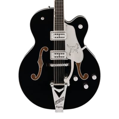 Used Gretsch Falcon Hollow Body w/String-Thru Bigsby - Black image 1