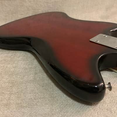 Vintage 1960’s Conqueror Teisco Kawai Kingston 23.5” Short Scale Offset Electric Guitar + 2 Tone Case Japan MIJ image 20