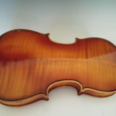 German Made Franz Josef Pfretschner Copy 4/4 Violin  Shop-Tested Set/up image 6