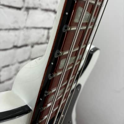 1995 Rickenbacker 4003 4-String - White with Black Hardware/Black Trim image 20