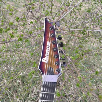 Ibanez RGIX7FDLB-NLB Iron Label 2018 - 2019 - Northern Lights Burst image 4