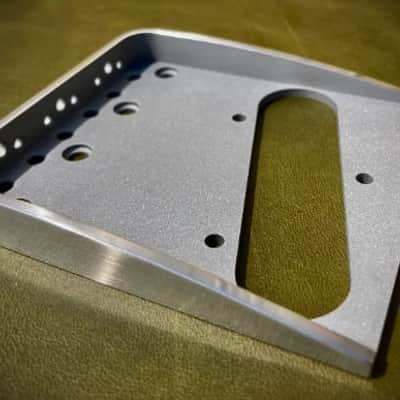 ギター Glendale Double-Cut Bridge Plate Glendale Vintage Blackguard Tele Bridge