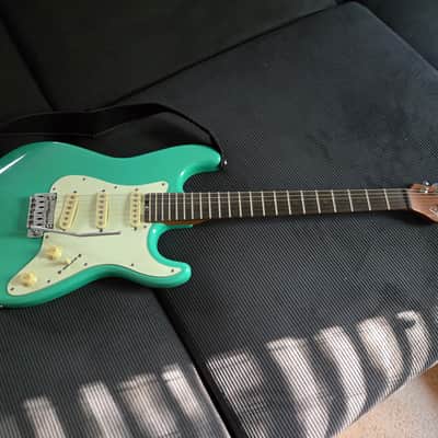 Schecter Nick Johnston Traditional with Ebony Fretboard 2020 - Present - Atomic Green image 3
