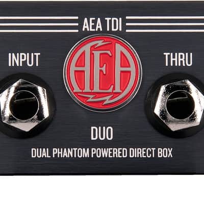 AEA TDI Duo Phantom-Powered Stereo DI Direct Box image 3