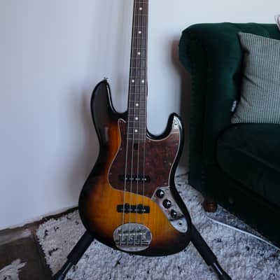 Lakland Skyline Joe Osborn Jazz Bass 4-String - Three Tone Sunburst image 12