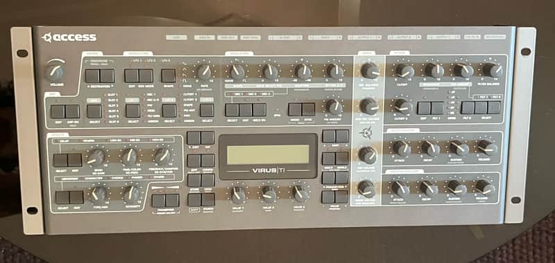 Access Virus TI2 Desktop Digital Synthesizer 2009 - 2023 - Black image 1
