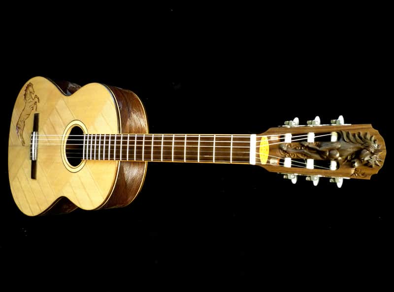 Blueberry NEW IN STOCK Handmade Classical Guitar Nylon Strings Alaskan Spruce and Balinese Rosewood image 1