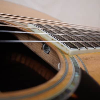 Jagard JD-80 Acoustic Guitar MIJ 1970's Natural Vintage Made in Japan w/ Hard Case image 17