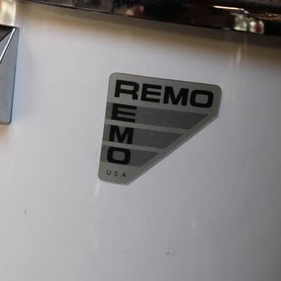 Remo 4pc Quadura Drum Set White image 2