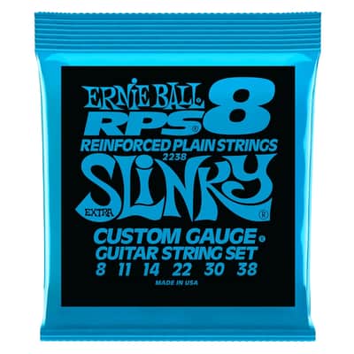 Ernie Ball 2238 RPS Nickel Wound Extra Slinky 8-38 image 1