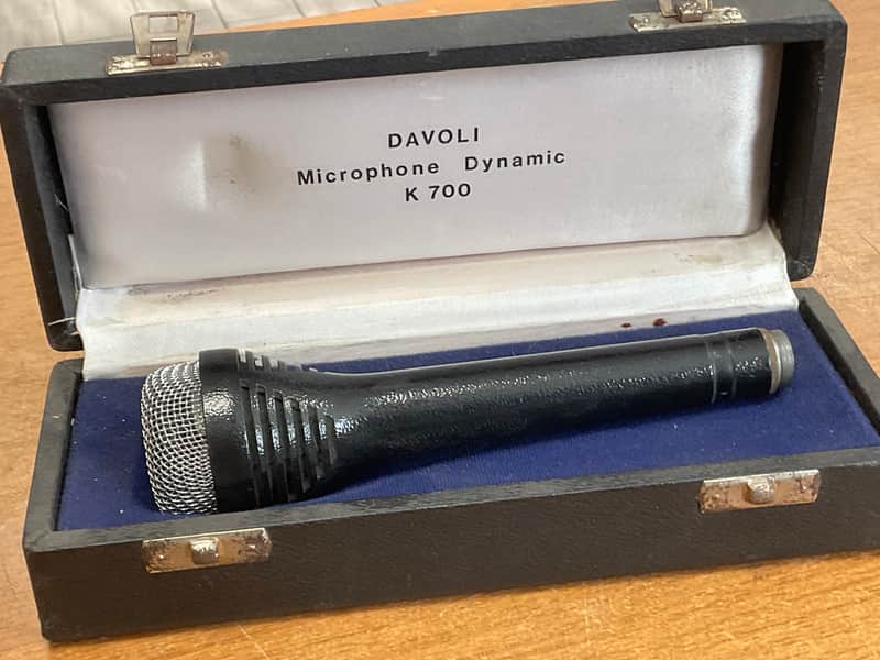 Davoli K700 microphone dynamic vintage image 1