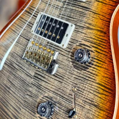 PRS Custom 24 "10 Top" Wood Library Spec - Rosewood Neck - Burnt Maple Leaf image 11