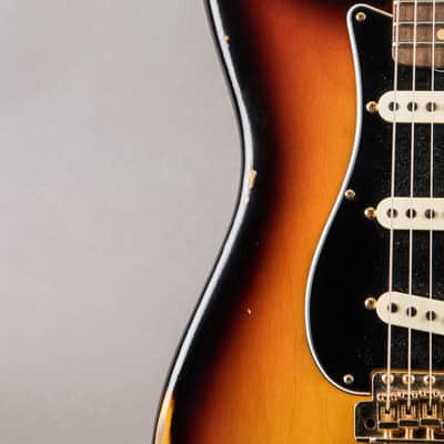 Fender SRV Signature Stratocaster 2020, Sunburst Relic Closet Classic image 4