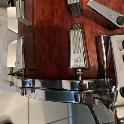 Sonor Signature HLD 580 Heavy Bubinga 14x8" Snare Drum - 24 Lugs - Excellent Condition image 6