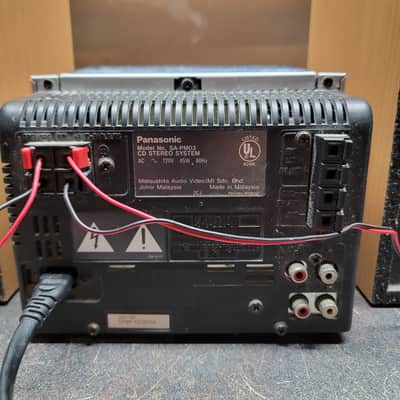 Panasonic SA-PM03 45 Watt Micro Stereo w/CD, AM/FM Early 2000s image 9