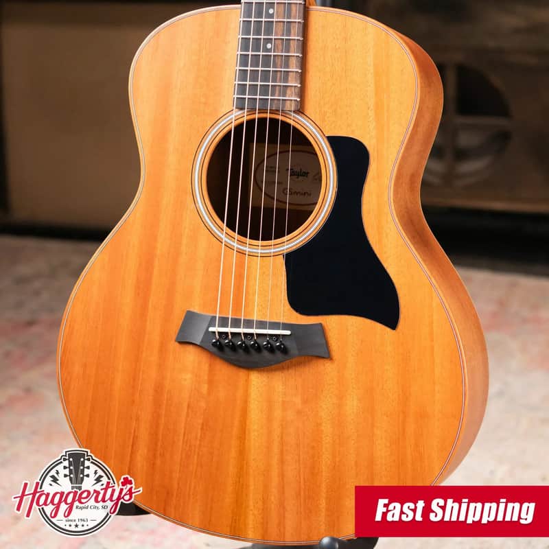 Taylor GS Mini-e Mahogany Acoustic-Electric Guitar with Structured Gig Bag image 1