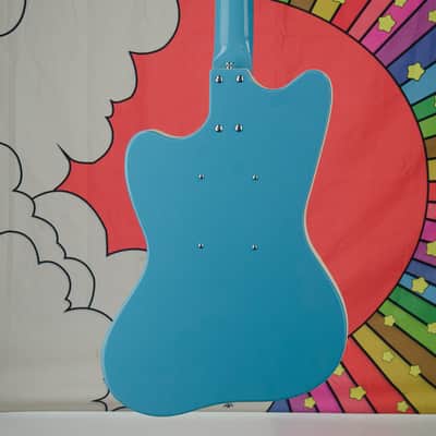 Danelectro Dano '67 Electric Guitar, Aqua image 5