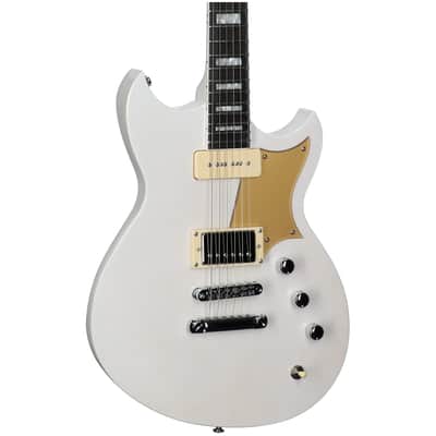 Reverend Sensei H90 Electric Guitar, Transparent White image 1