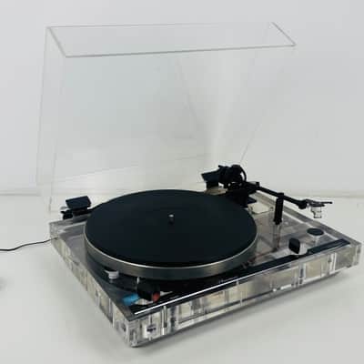 Thorens Phantasie – Rare Transparent Acrylic Turntable – TD 320 Platform, TP 16 Tonearm, Expert/Nagaoka JT322 "Quadra" Cartridge image 8