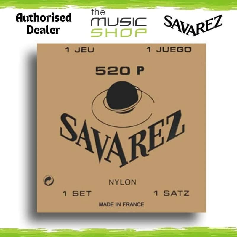 Savarez Traditional High Tension Wound B & G Classical Guitar Strings - 520P image 1