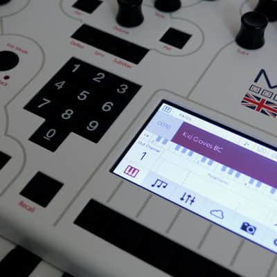 Modal Electronics 001 Hybrid Digital / Analog 2-Voice Synthesizer 2010s - White image 22