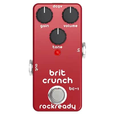 Rockready BC-1 | Brit Crunch Mini Overdrive Pedal. New with Full Warranty! image 2