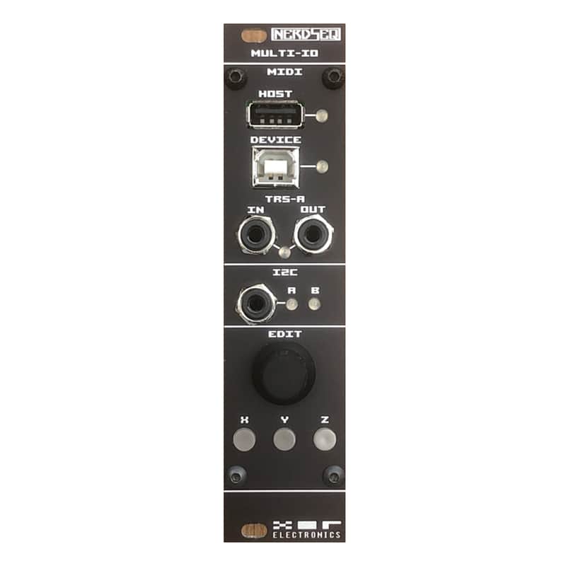 XOR Electronics Multi IO Eurorack Expander Module (NerdSeq - Black) image 1