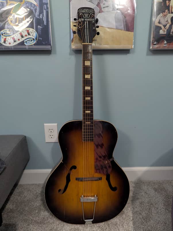 Gretsch New Yorker Sunburst 1949 | Reverb