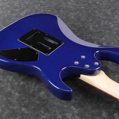 Ibanez GRX70QAL-TBB GIO GRX Electric Guitar 6-String Lefty - Transparent Blue Burst image 2