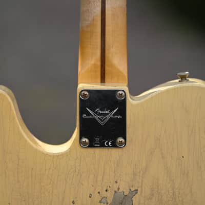 Fender Custom Shop 1954 Telecaster®, Relic - Aged Nocaster Blonde image 8