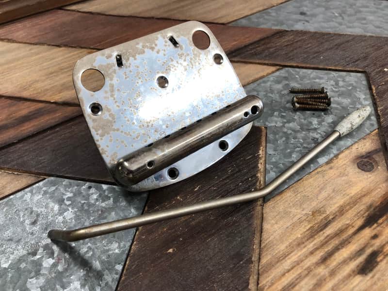 Real Life Relics Aged Nickel Mustang® Tremolo Kit    [CA8] image 1