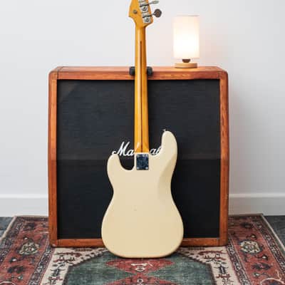 Fender PB57 Precision Bass 1999 - 2002 - Vintage White image 3