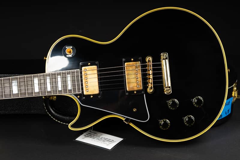 Gibson 1957 Les Paul Custom VOS Lefthand - Black Beauty image 1