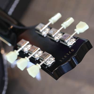 2007 Gibson Les Paul Classic Electric Guitar Black Ebony + OHSC image 21