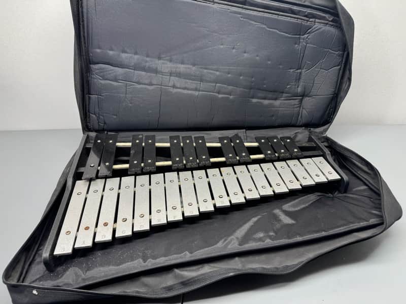 Kaman CB700 Xylophone Percussion 30 Key Glockenspiel w/ Carrying Case Student image 1