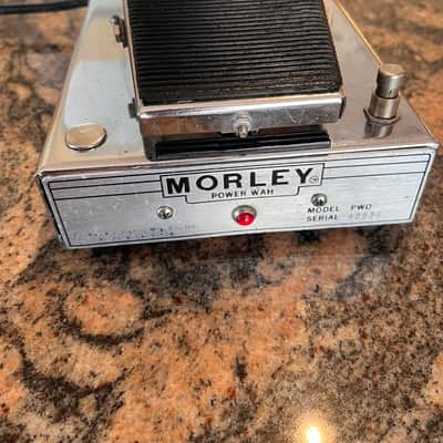 Morley Power Wah PWO 1970s - Silver image 1