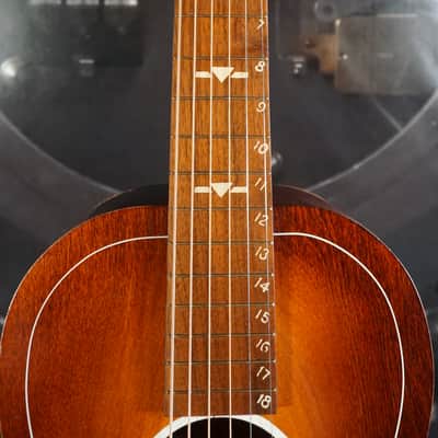 Vintage Regal Parlor Acoustic w/ Chipboard Case image 3