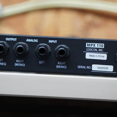Lexicon MPX 110 – Classic Stereo Reverb & FX Rack – Great Condition, Plug & Play image 7