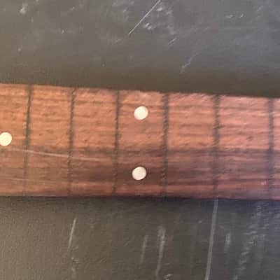 Unbranded Fender Style 1996? Fretless Bass Neck Shaller Bass Tuners fret less image 3