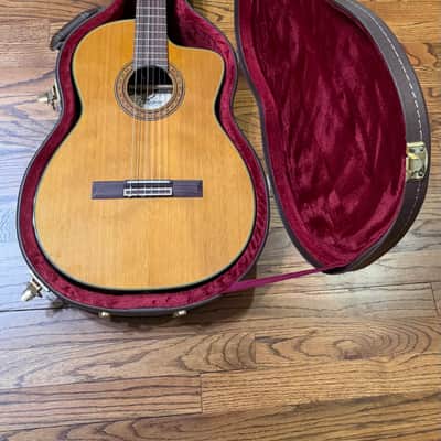 Takamine TC132SC Classical Series Nylon String Concert Cutaway Acoustic/Electric Guitar - Natural Gloss [SCROLL DOWN👇FOR GREAT SAMPLE VIDEO] image 1