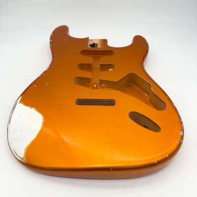 MJT Stratocaster Body Alder Relic Nitro bb6502 image 5