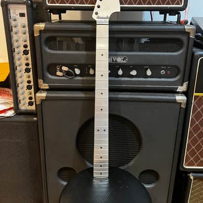 Hoxy Bass VI fender licensed aluminum neck. 25 - Silver image 1