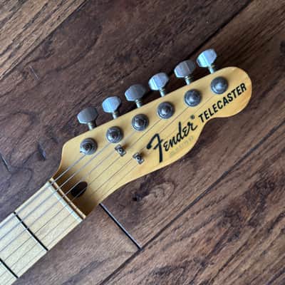 1988 Fender CTL-50M Telecaster 1972 Reissue Black Electric Guitar MIJ Fujigen Japan image 9