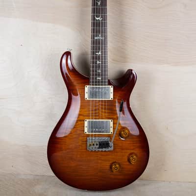 PRS Custom 22 Tremolo 10-Top 2001 Cherry Sunburst USA Core Dragon II PUs w/ Hard Case, Case Candy image 4