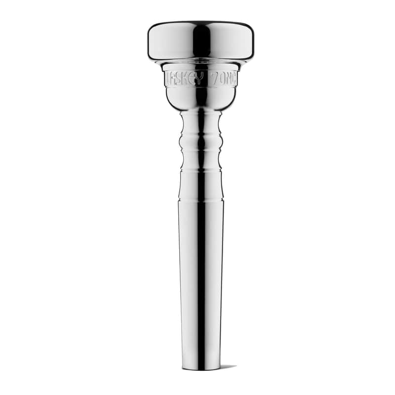 Laskey 70MC Classic Trumpet Mouthpiece in Silver Plate - Standard