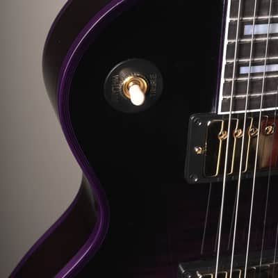 Gibson Custom Shop "Dealer Select" Les Paul Custom Electric Guitar - Purple Widow Burst incl. OHSC image 10